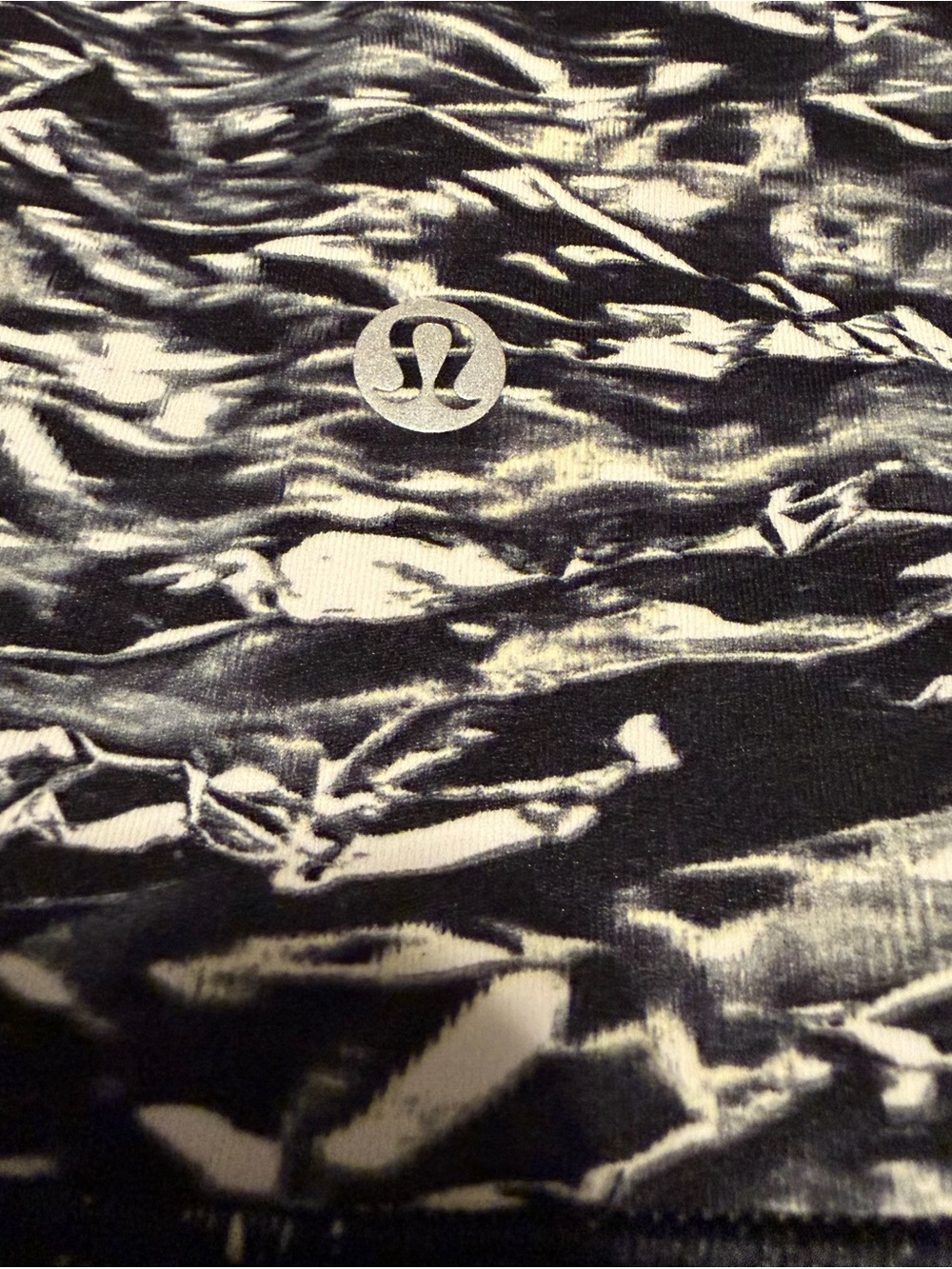 Lululemon Wunder Under High Rise Liquid Platinum Leggings Size 8 - Picture 4 of 7